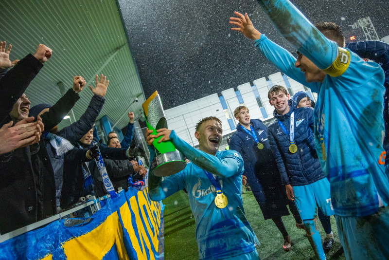 Торжественная церемония награждения команды «Зенит»-м по итогам сезона 2025