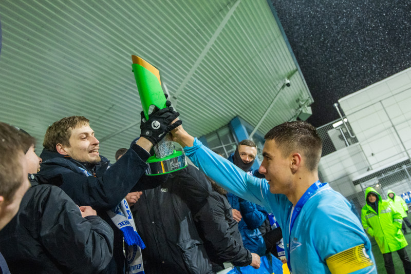 Торжественная церемония награждения команды «Зенит»-м по итогам сезона 2025