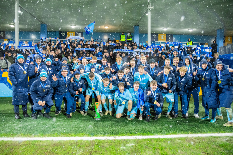 Торжественная церемония награждения команды «Зенит»-м по итогам сезона 2025