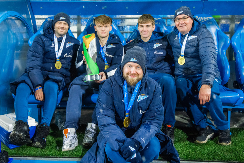 Торжественная церемония награждения команды «Зенит»-м по итогам сезона 2025