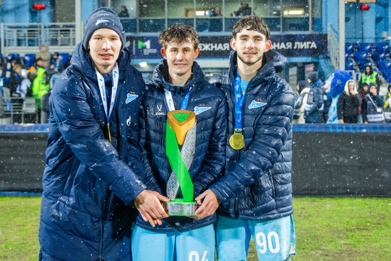 Торжественная церемония награждения команды «Зенит»-м по итогам сезона 2025
