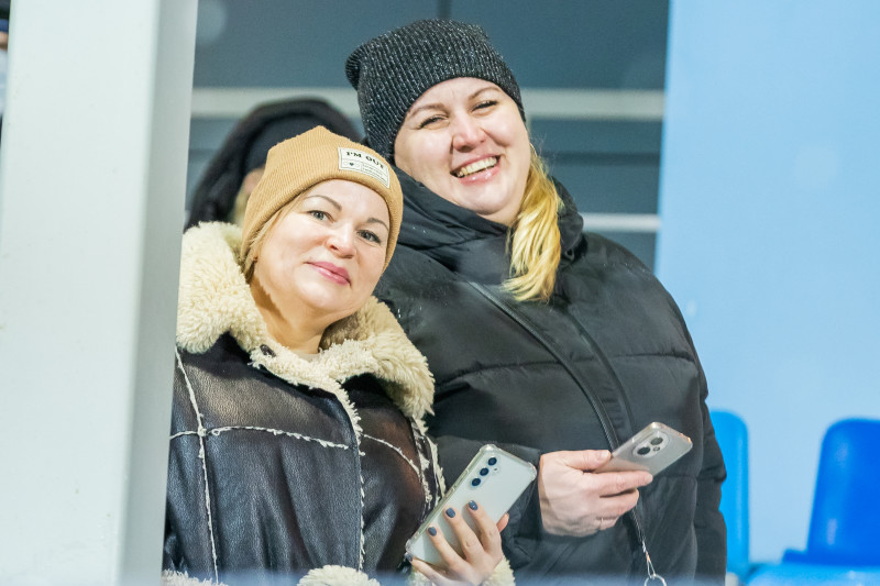 Болельщики на матче «Зенит»-м — «Локомотив»-м