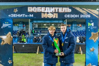 Торжественная церемония награждения команды «Зенит»-м по итогам сезона 2025