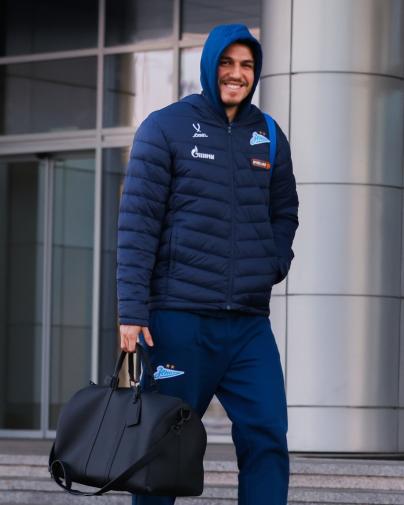 Вылет команды на матч с ФК «Пари НН»