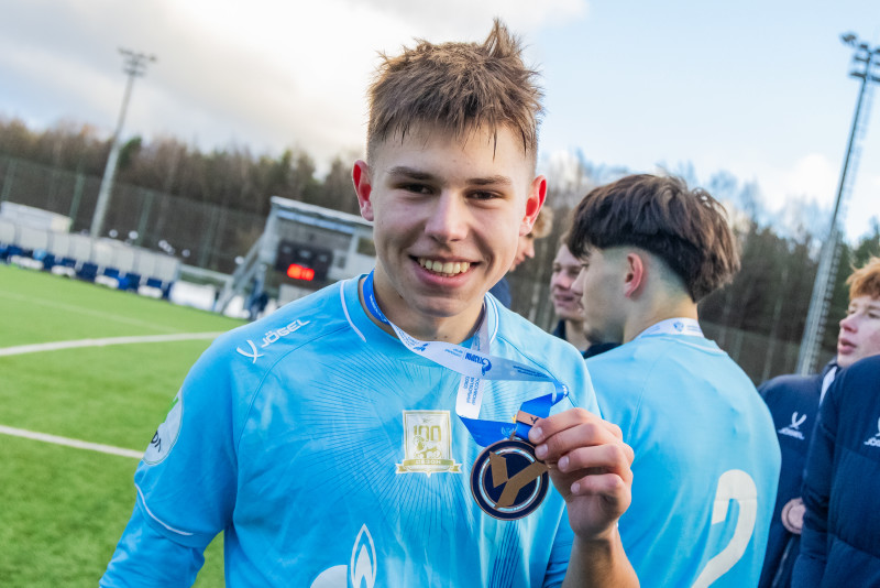 Награждение «Зенита» U-17 по итогам сезона 2025 ЮФЛ-2