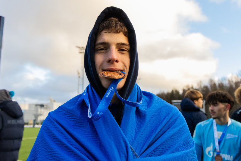 Награждение «Зенита» U-17 по итогам сезона 2025 ЮФЛ-2