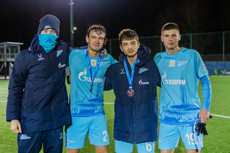 Награждение «Зенита» U-18 по итогам сезона 2025 ЮФЛ-1