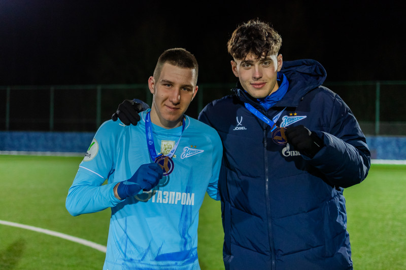 Награждение «Зенита» U-18 по итогам сезона 2025 ЮФЛ-1