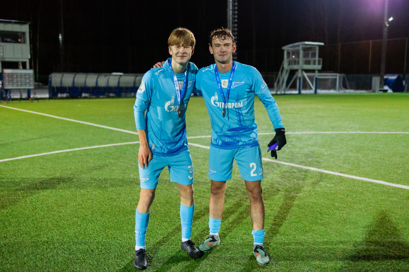 Награждение «Зенита» U-18 по итогам сезона 2025 ЮФЛ-1