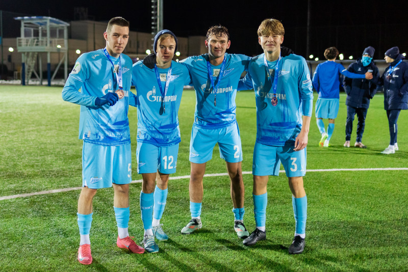 Награждение «Зенита» U-18 по итогам сезона 2025 ЮФЛ-1