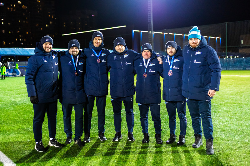 Награждение «Зенита» U-18 по итогам сезона 2025 ЮФЛ-1