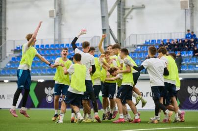 Выпускной в «Газпром»-Академии: матч между тренерами и выпускниками