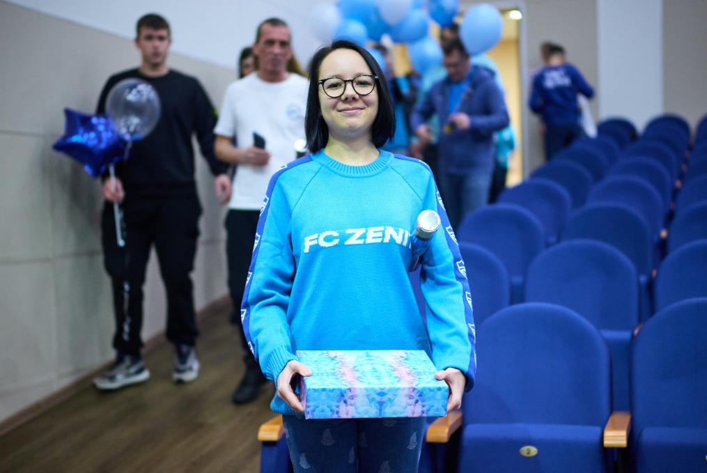 Встреча с болельщиками в честь шестилетия женской команды «Зенит»