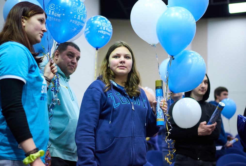 Встреча с болельщиками в честь шестилетия женской команды «Зенит»