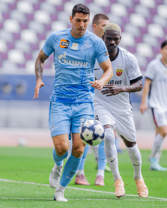 Зимние «Газпром» — тренировочные сборы 2026. Товарищеский матч «Зенит» — «Шанхай Порт»