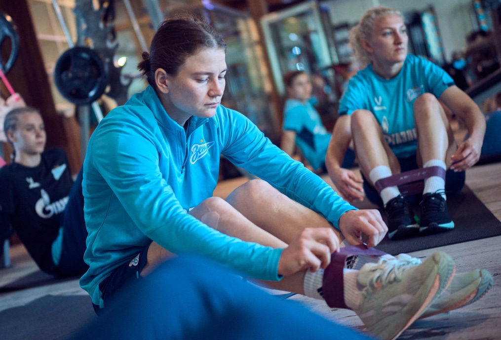 Зимний учебно-тренировочный сбор женской команды «Зенит» в Турции: 9 февраля, утренняя тренировка