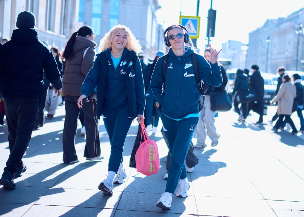 Выезд женской команды в Москву на матч с «Динамо»