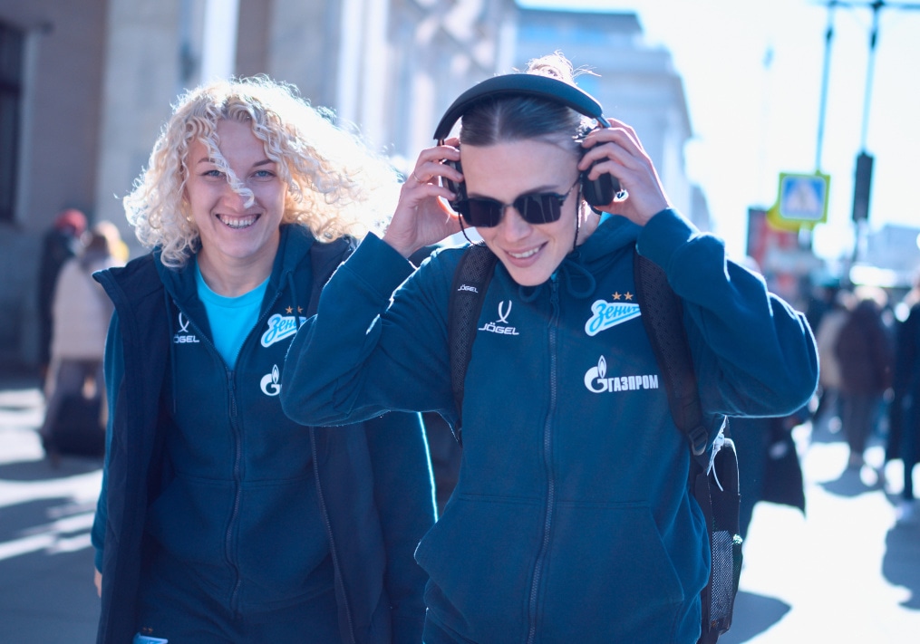 Выезд женской команды в Москву на матч с «Динамо»