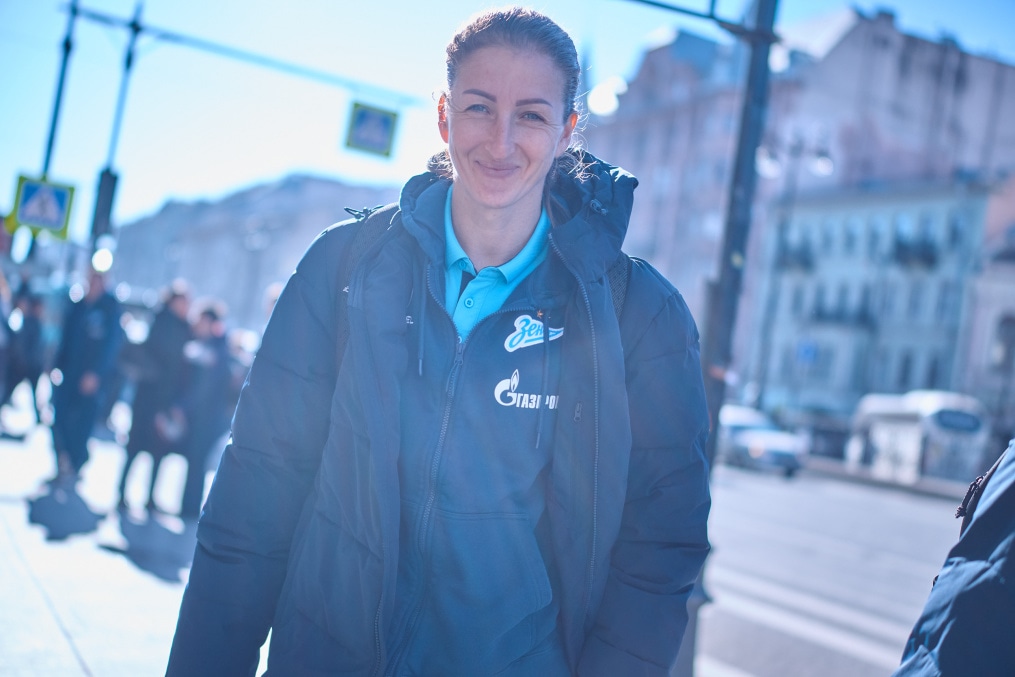 Выезд женской команды в Москву на матч с «Динамо»