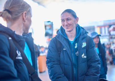 Выезд женской команды в Москву на матч с «Динамо»