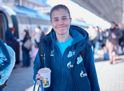 Выезд женской команды в Москву на матч с «Динамо»