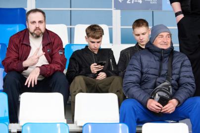 Болельщики на матче «Зенит» — «Спартак»