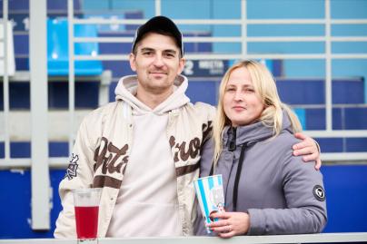 Болельщики на матче «Зенит» — «Динамо»