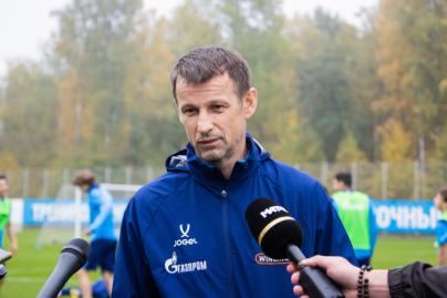 Брифинг «Зенита» перед товарищеским матчем с БАТЭ