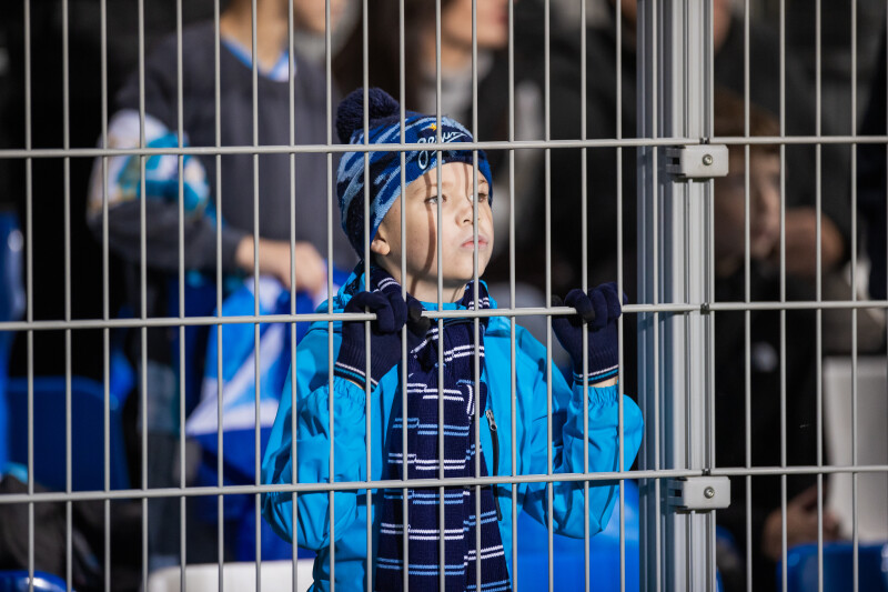 Болельщики на матче «Зенит» — БАТЭ