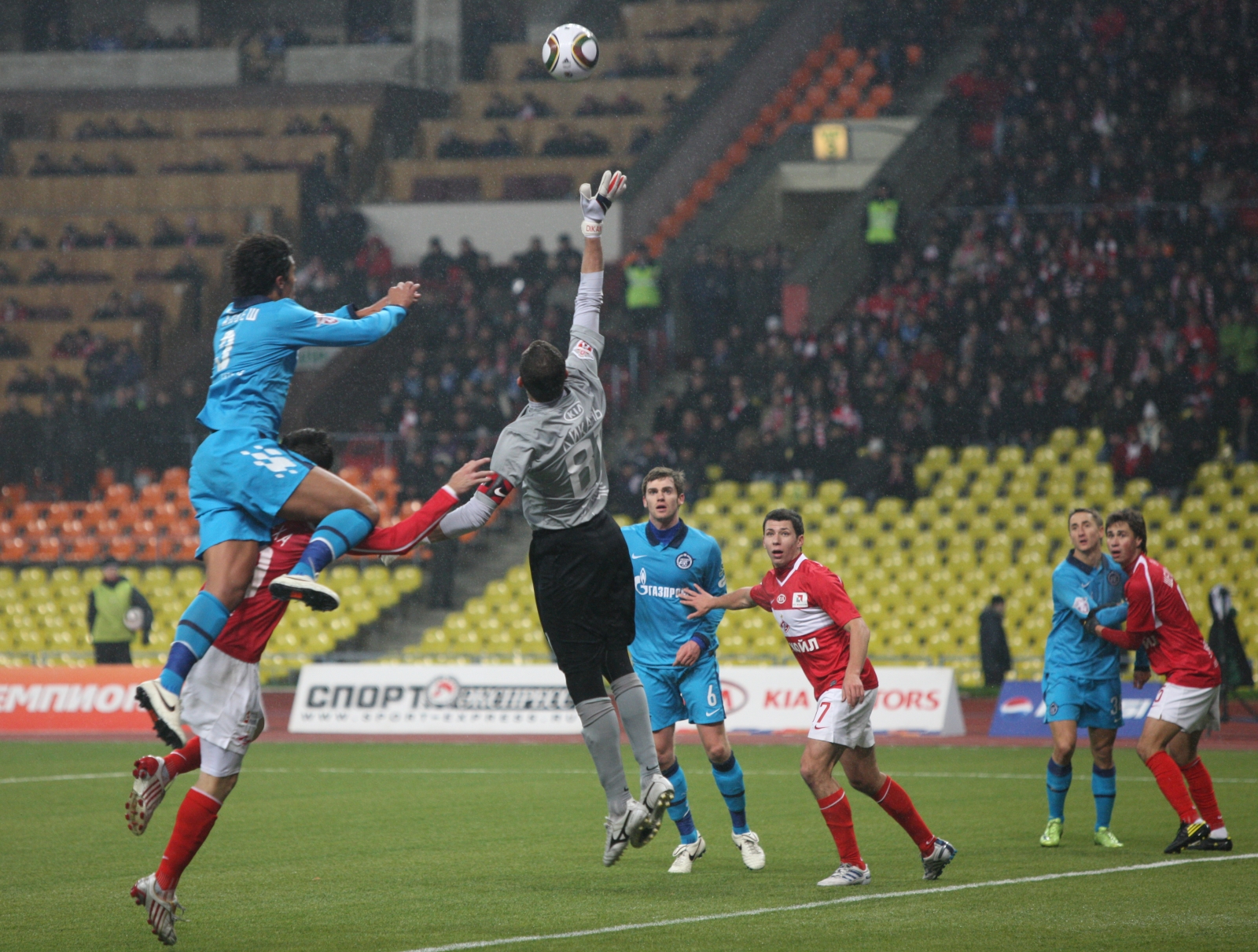 Чемпионата России 2010, 16-й тур, Спартак (Москва) — Зенит (СПб).