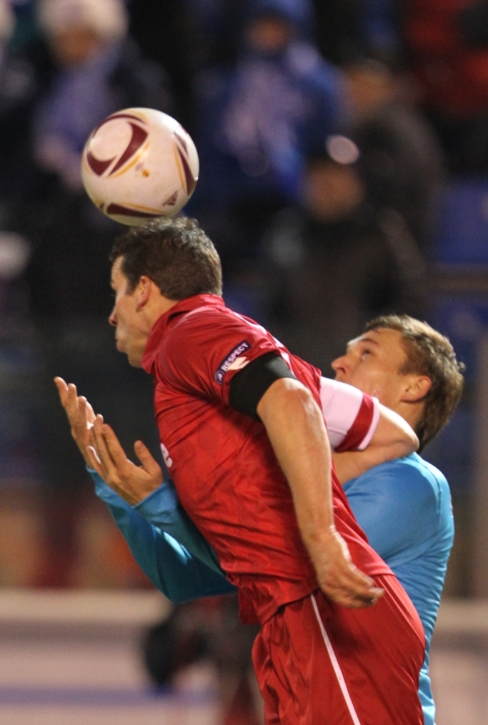 Лига Европы  УЕФА 2010/11. Матч Зенит  — Твенте