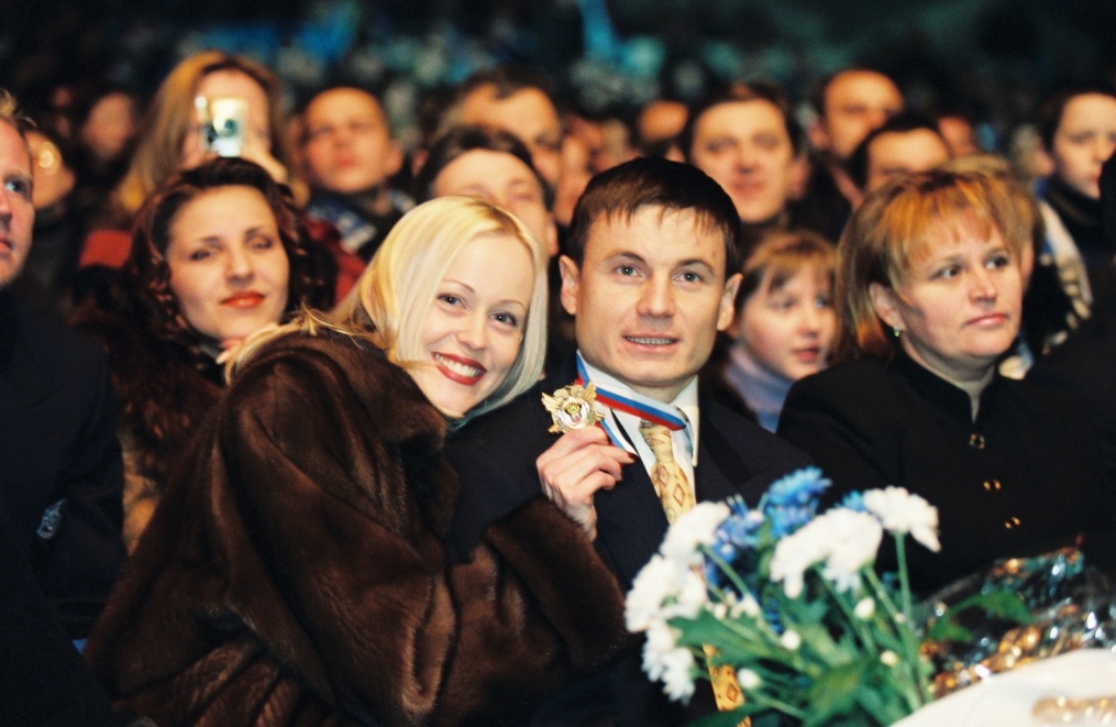 2001 год. Награждение команды  «Зенит».