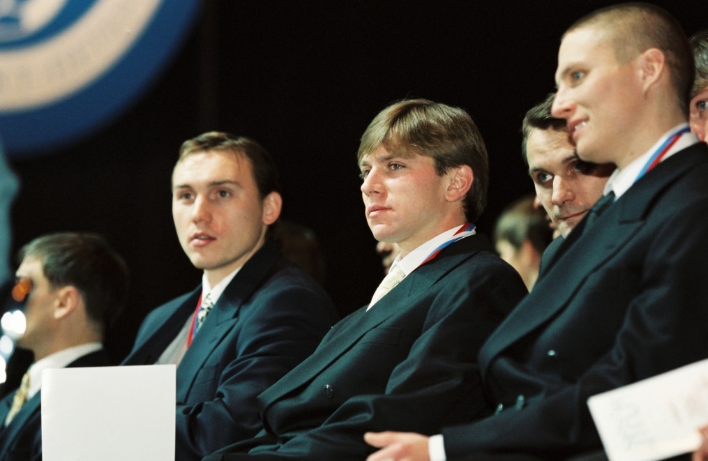 2001 год. Награждение команды  «Зенит».