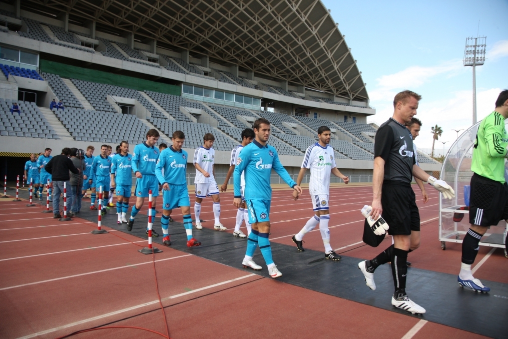 Товарищеский матч ФК «Зенит» — ФК «Динамо» (Киев). 1:2