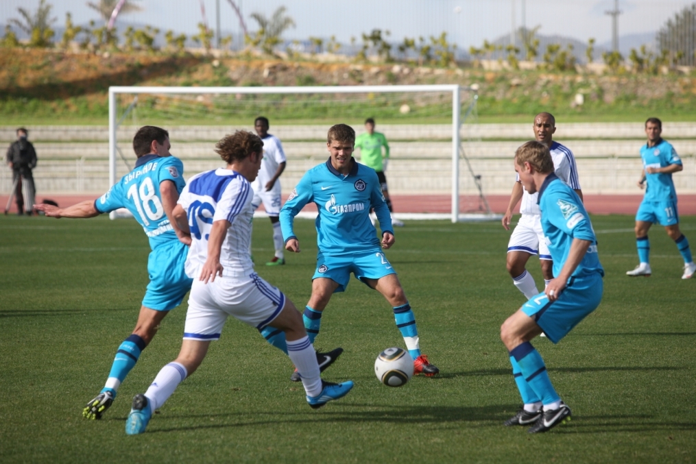 Товарищеский матч ФК «Зенит» — ФК «Динамо» (Киев). 1:2