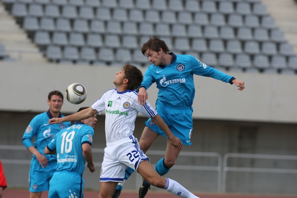 Товарищеский матч ФК «Зенит» — ФК «Динамо» (Киев). 1:2