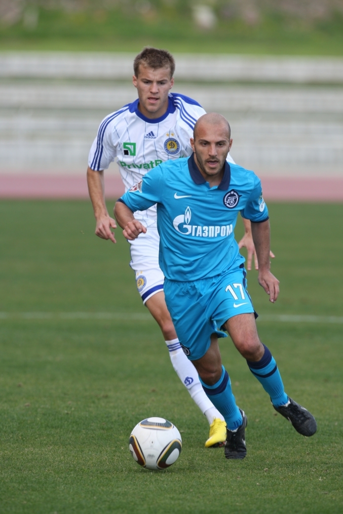 Товарищеский матч ФК «Зенит» — ФК «Динамо» (Киев). 1:2