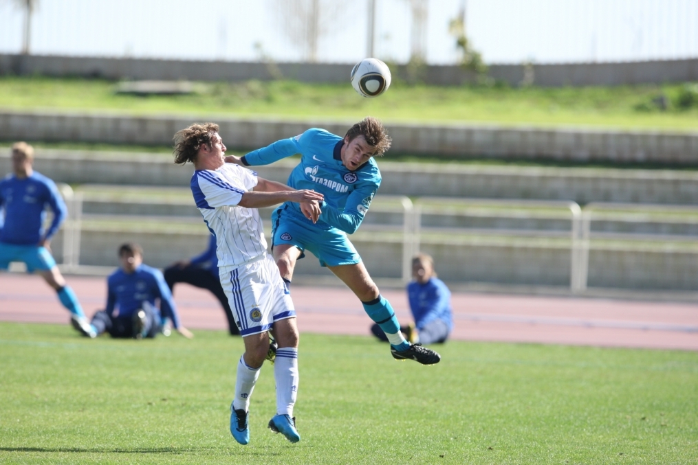 Товарищеский матч ФК «Зенит» — ФК «Динамо» (Киев). 1:2