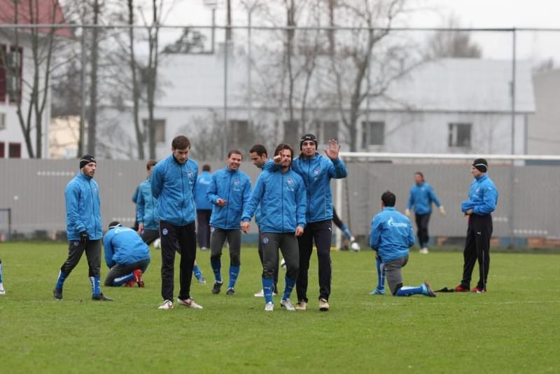 Открытая тренировка ФК «Зенит»