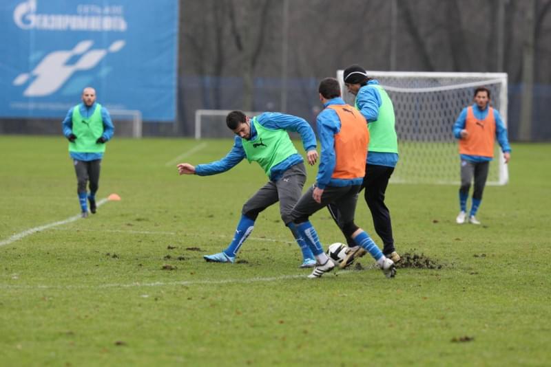открытая тренировка ФК «Зенит»