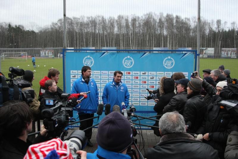 Открытая тренировка ФК «Зенит»