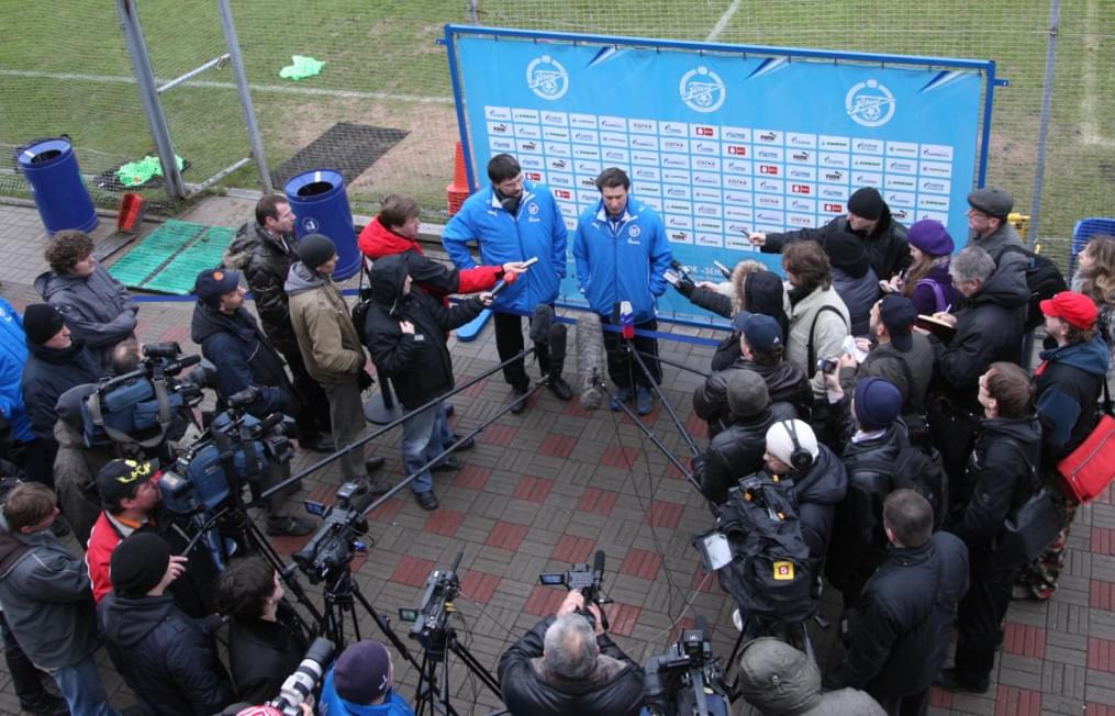 Открытая тренировка ФК «Зенит»