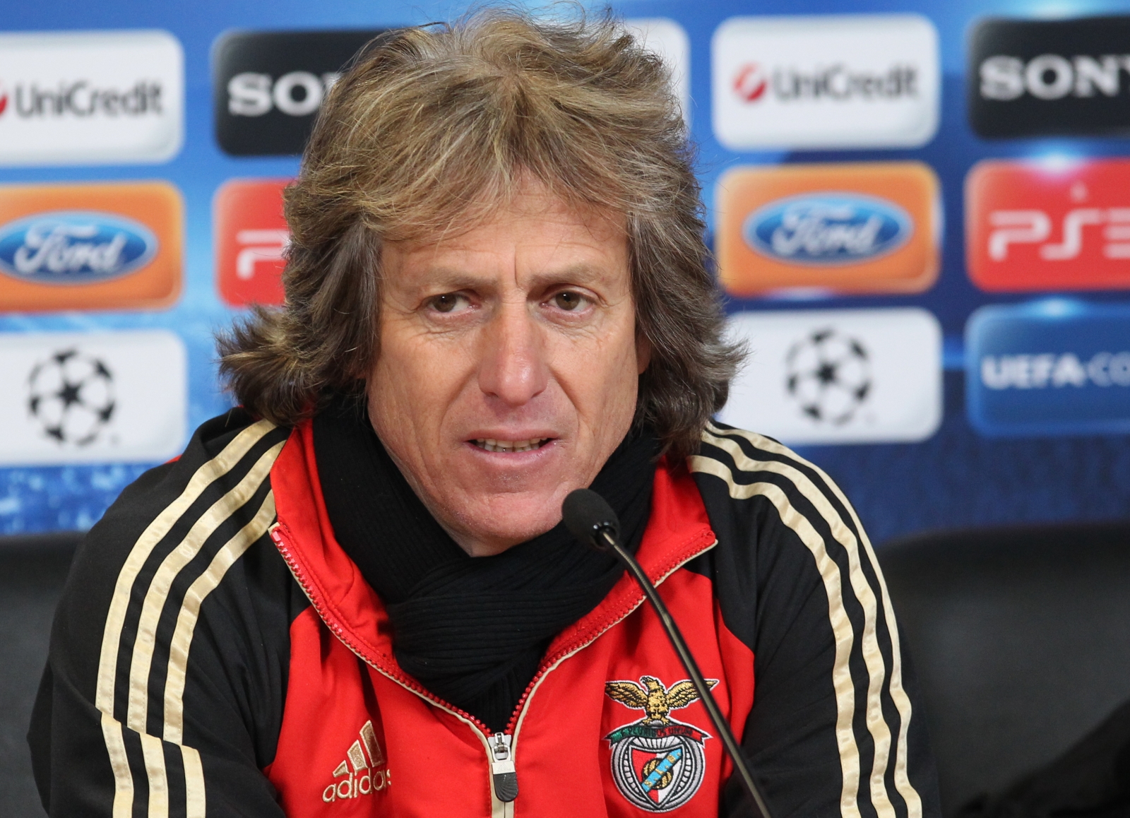 Пресс-конференция главного тренера ФК Бенфика, Жорже Жезуша