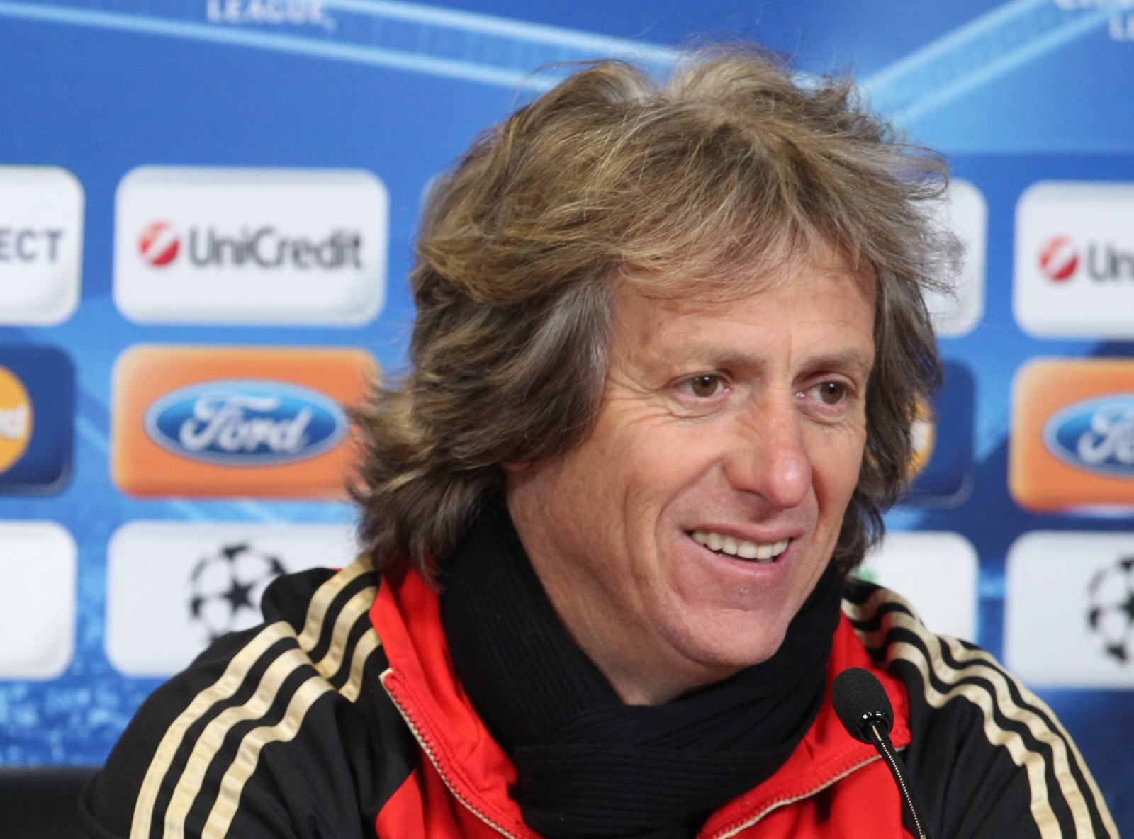 Пресс-конференция главного тренера ФК Бенфика, Жорже Жезуша