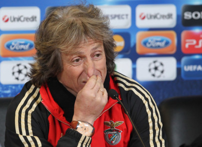 Пресс-конференция главного тренера ФК Бенфика, Жорже Жезуша