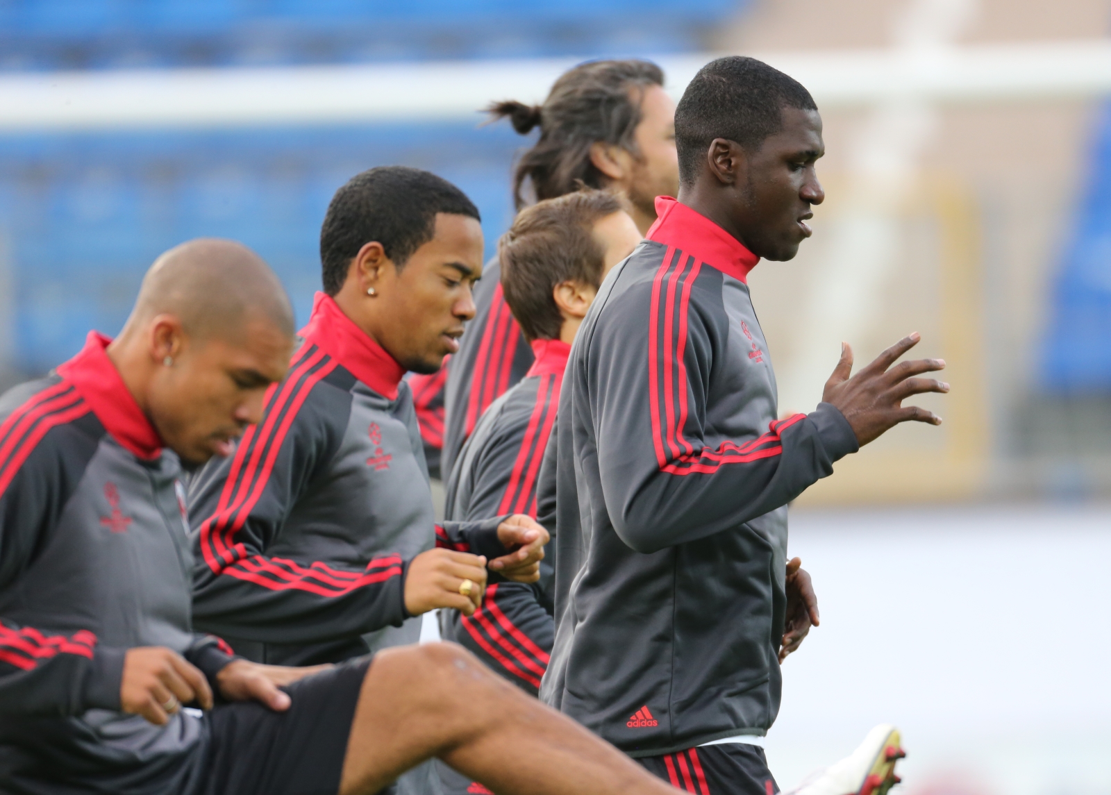 Тренировка ФК «Милан» перед матчем Лиги Чемпионов УЕФА ФК «Зенит» — ФК «Милан»