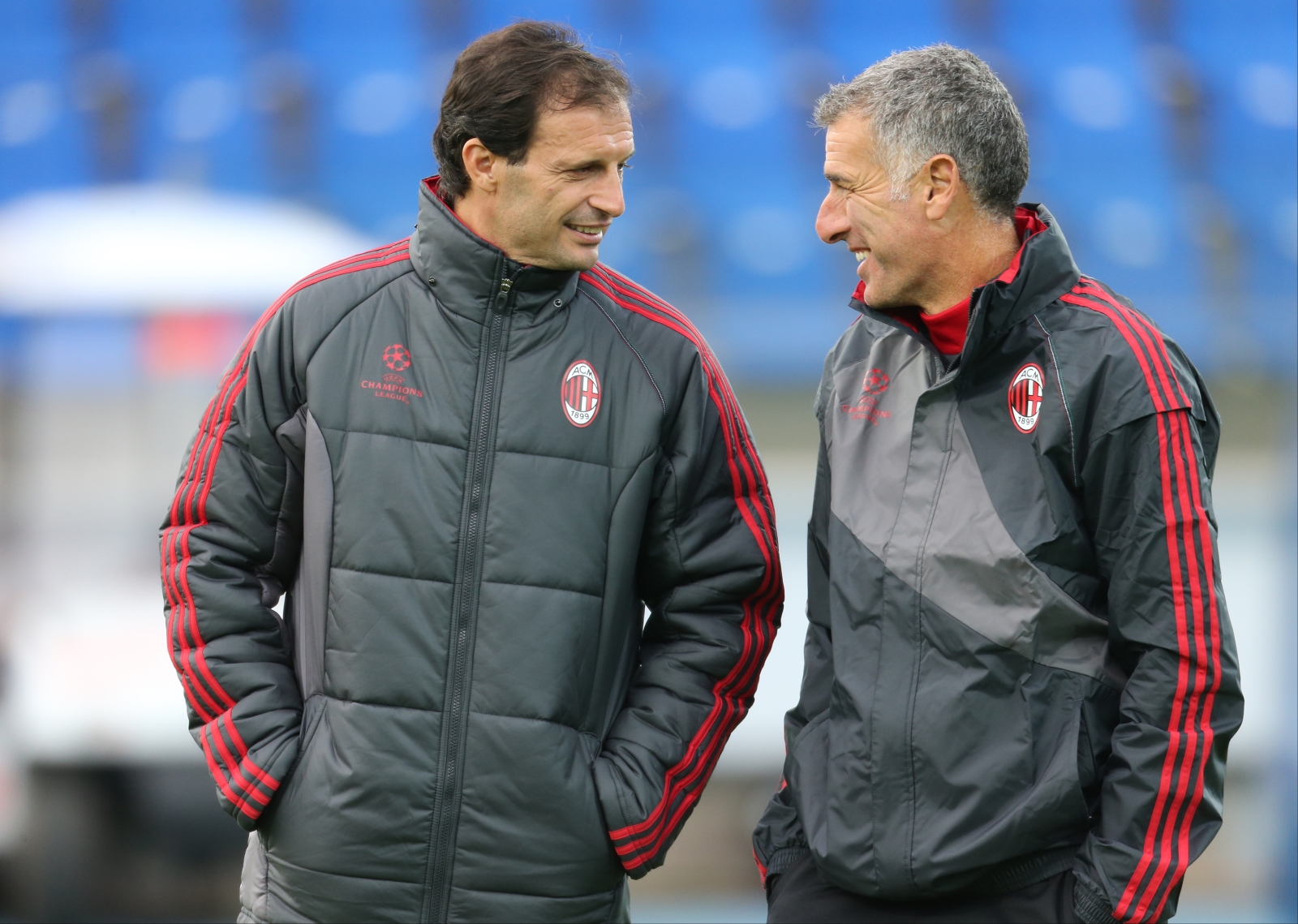 Тренировка ФК «Милан» перед матчем Лиги Чемпионов УЕФА ФК «Зенит» — ФК «Милан»