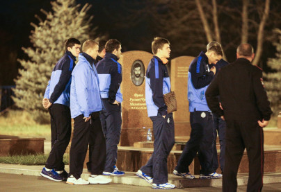 Игроки и тренеры «Зенита» почтили память жертв трагедии в Беслане