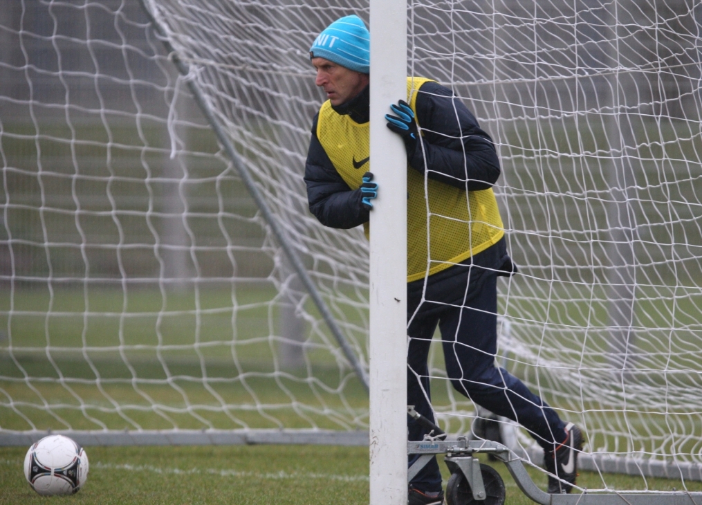 Открытая тренировка  перед матчем 17-го тура Чемпионата России c ЦСКА