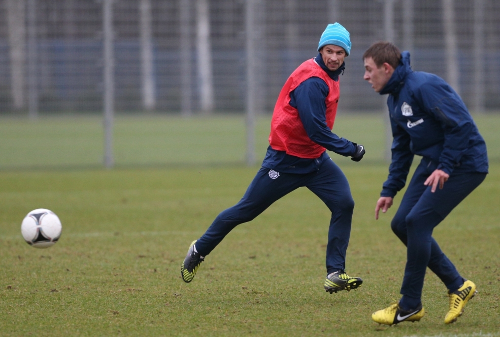 Открытая тренировка  перед матчем 17-го тура Чемпионата России c ЦСКА